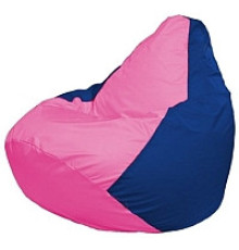 Кресло-мешок Flagman Груша Мини L Г0.1-195 розовый/синий