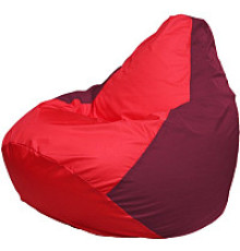 Кресло-мешок Flagman Груша Мега XXXL Г3.1-180 красный/бордовый