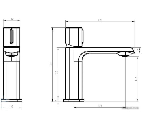 Смеситель Esko Abu Dhabi ABU26