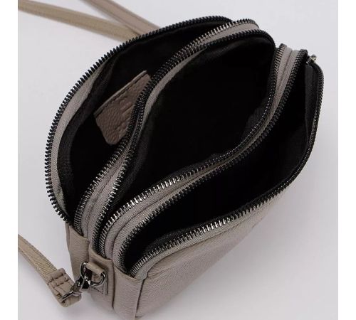 Женская сумка Poshete 886-60061-LCF кофе