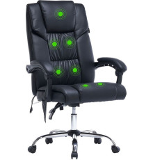 Офисное кресло CACTUS CS-CHR-OC02M-BK черный