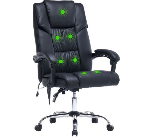 Офисное кресло CACTUS CS-CHR-OC02M-BK черный