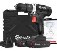 Ударная дрель-шуруповерт БелАК БАК.53313 с 2-мя АКБ, кейс