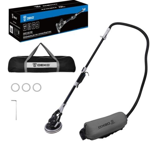 Шлифмашина для стен и потолков Deko DKWS1300 PRO 084-1100