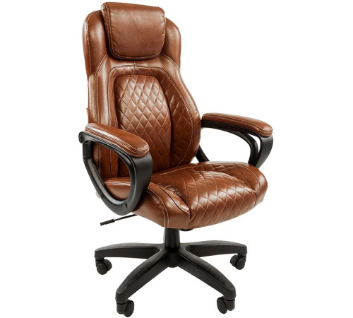 Кресло CHAIRMAN 432 коричневый