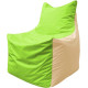Кресло-мешок Flagman Фокс Ф2.1-162 салатовый/бежевый