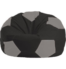 Кресло-мешок Flagman Мяч Стандарт М1.1-473 черный/серый
