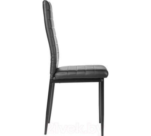 Стул Mio Tesoro Джия DC-060KD 2 шт, черный/черный