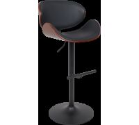 Стул AksHome Rocker экокожа, черный/черный