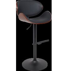 Стул AksHome Rocker экокожа, черный/черный
