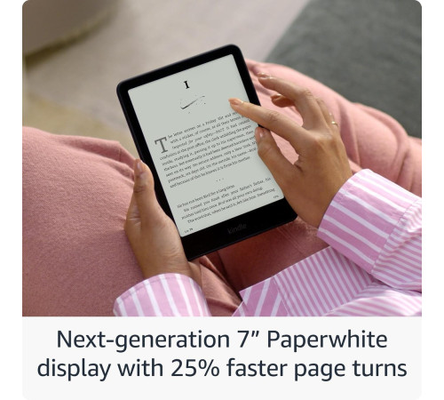 Электронная книга Amazon Kindle Paperwhite 2024 16GB Ad-supported черный