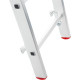 Лестница-стремянка Новая высота NV 123 алюминиевая трёхсекционная 3x9 ступеней