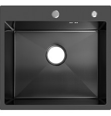Кухонная мойка ARFEKA Eco AR 500*500 Black PVD Nano Decor