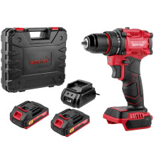Дрель-шуруповерт Wortex LX BD 1815-1 Li ALL1 XLT 1333697 с 2-мя АКБ, кейс