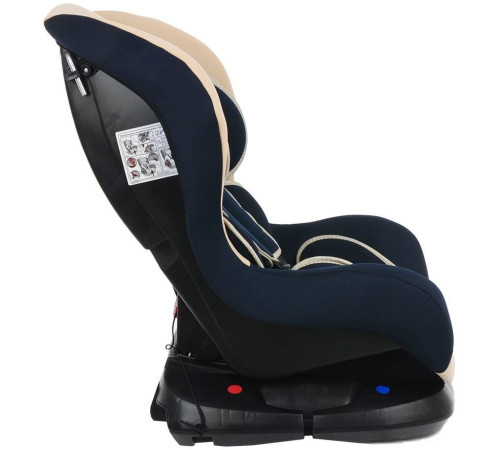 Детское автокресло BamBola Bambino бежевый/темно-синий