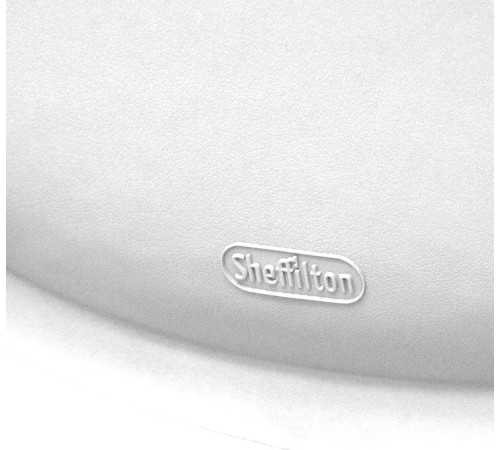 Стул с подлокотниками Sheffilton SHT-S76 белый/хром лак