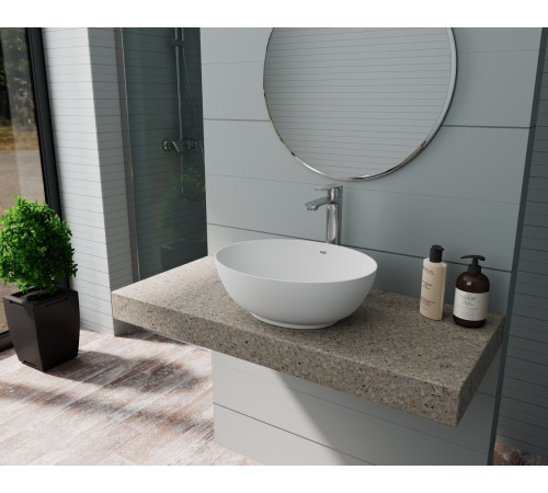 Умывальник D&K Matrix DT1390708 белый матовый