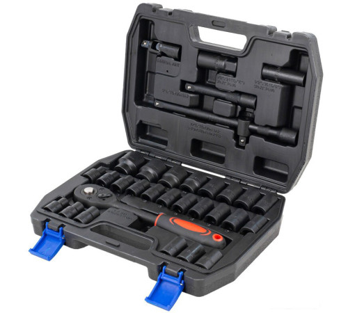 Набор трещотка с головками ForceKraft FK-4323-3MPB 32 предмета