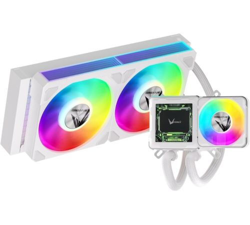 Система жидкостного охлаждения для процессора Formula Cryo Wing Digi 240 белый