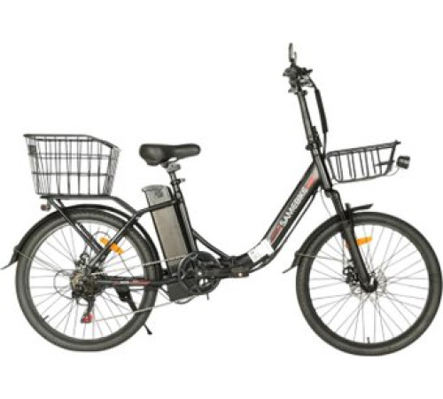 Электровелосипед SameBike City Master MY-E04 черный, разобранный, в коробке