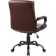 Офисное кресло Defender Madrid коричневый