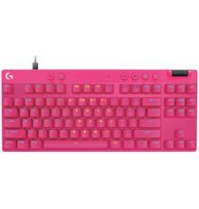 Клавиатура Logitech G Pro X TKL Rapid 920-013255 розовый, нет кириллицы