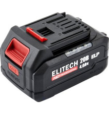 Аккумулятор ELITECH RCB 2040S 20В/4 Ач