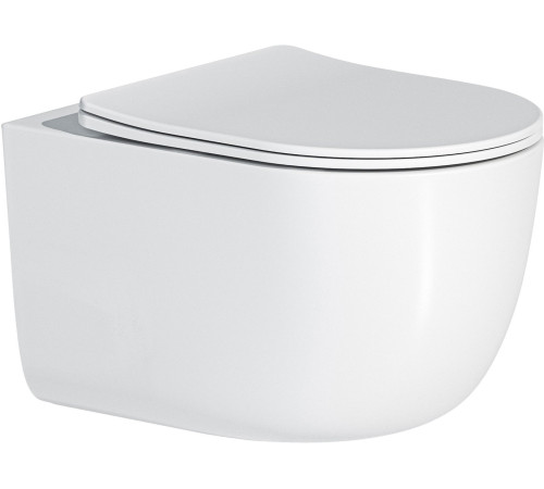 Унитаз подвесной Roxen Vortex в комплекте с инсталляцией StounFix Dual Fresh 6 в 1 968483 кнопка: брашированное золото