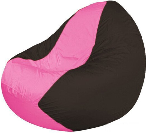 Кресло-мешок Flagman Classic К2.1-151 коричневый/розовый