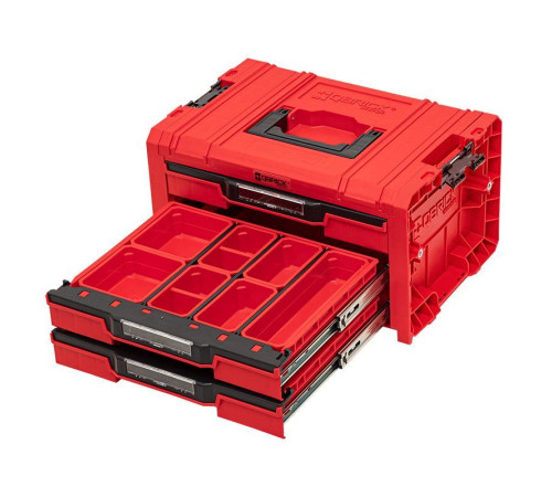 Ящик для инструментов Qbrick System PRO Drawer 3 Toolbox Expert RED Ultra HD