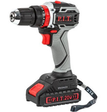 Ударная дрель-шуруповерт P.I.T. PSR18-D4 Promo с 1-им АКБ, набор оснастки