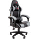 Игровое геймерское кресло CHAIRMAN Game CH29 экокожа черный/серый