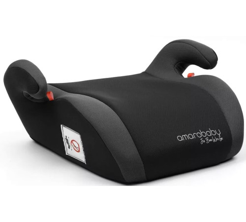 Детское сиденье Amarobaby Enjoy AB222007EChSe/09 черный/серый