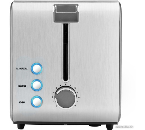 Тостер CENTEK CT-1422 белый/серебристый