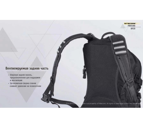 Городской рюкзак Nitecore BP20