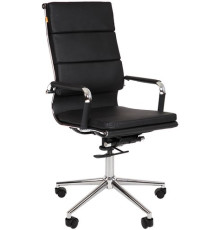 Офисное кресло CHAIRMAN 750 экокожа, черный