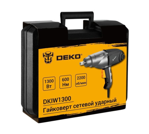 Гайковерт Deko DKIW1300 063-3003 кейс