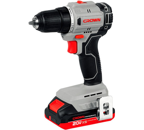 Дрель-шуруповерт Crown CT21104HXS-2 BMC с 2-мя АКБ, кейс