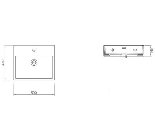 Умывальник Lapino Daphne 53709