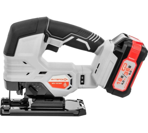 Электролобзик Интерскол МПА-125/36ВЭ 822.2.2.70 с 2-мя АКБ, кейс