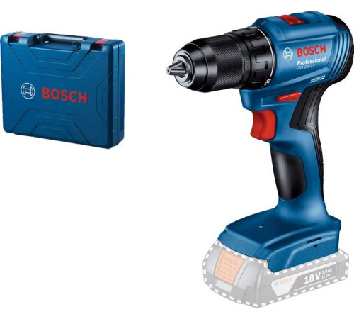 Ударная дрель-шуруповерт Bosch GSR 185-LI Professional 06019K3003 без АКБ, кейс