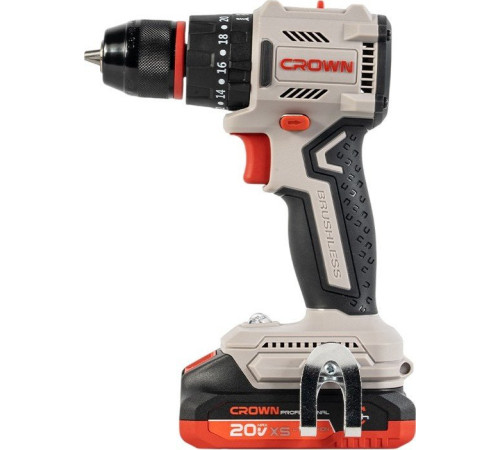 Дрель-шуруповерт Crown CT21145XMS-2 BMC с 2-мя АКБ, кейс