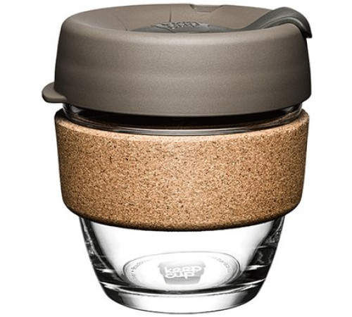 Многоразовый стакан KeepCup Brew Cork S Latte 227мл серый