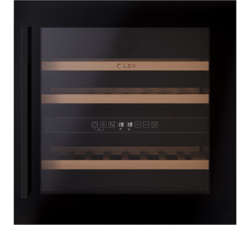 Винный шкаф LEX LWD6036BL Dual Zone