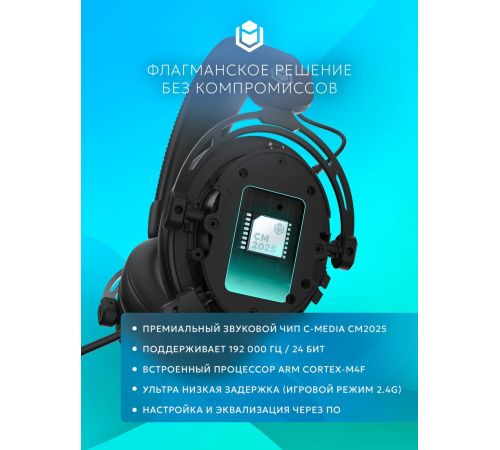 Наушники IO by Red Square Graphite 2 Pro Max Wireless черный