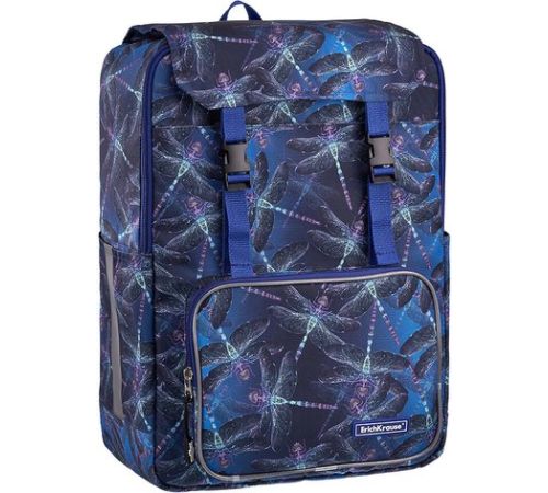 Школьный рюкзак Erich Krause ActiveLine Vintage 18L Neon Dragonflies