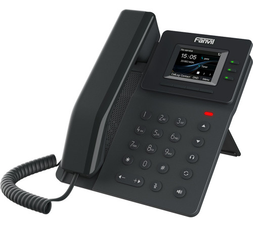 Проводной телефон Fanvil V60P черный