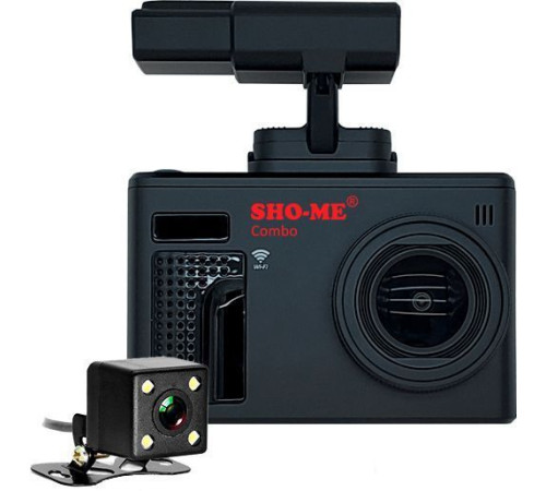 Видеорегистратор-радар детектор-GPS информатор 3в1 Sho-Me Combo Note WiFi DUO