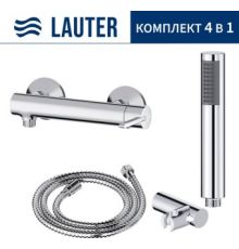 Смеситель Lauter Velvet 21СК9696С + 21СКFG80101C + 21S10048 + 21CKFS90120