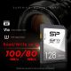 Карта памяти Silicon-Power Superior SDXC SP128GBSDXCV3V10 64GB